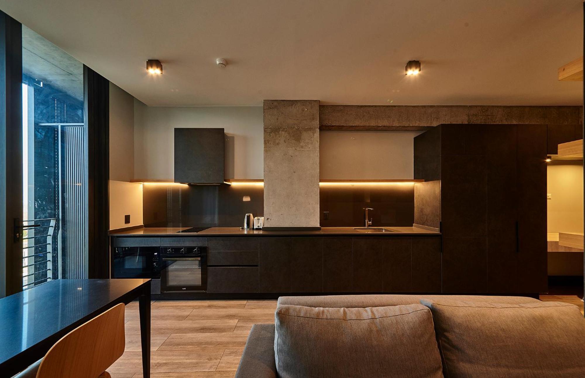 Nucleo Mayor Apart Santiago Exterior foto
