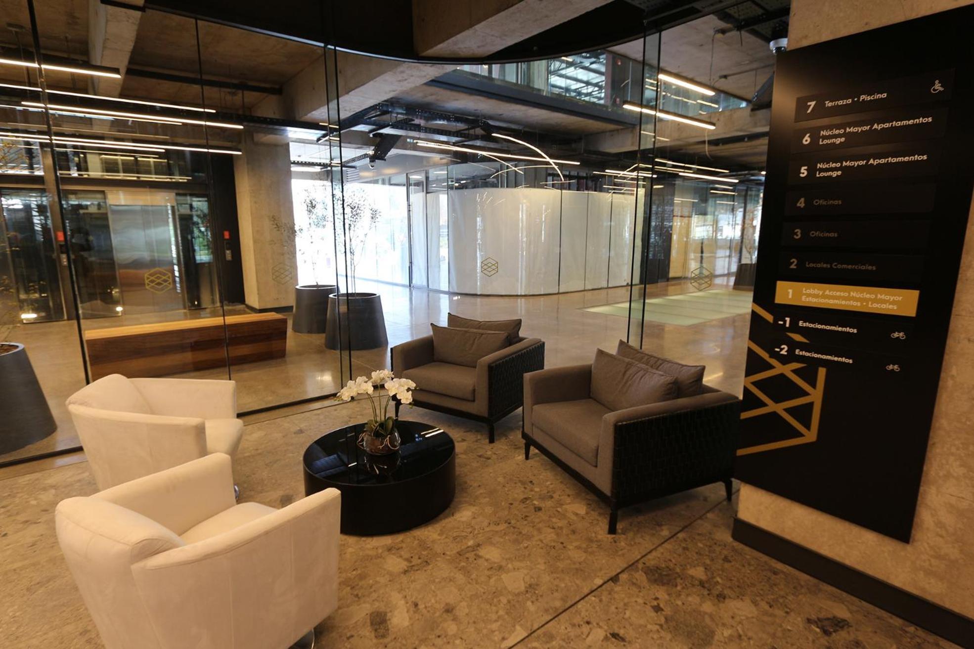 Nucleo Mayor Apart Santiago Exterior foto